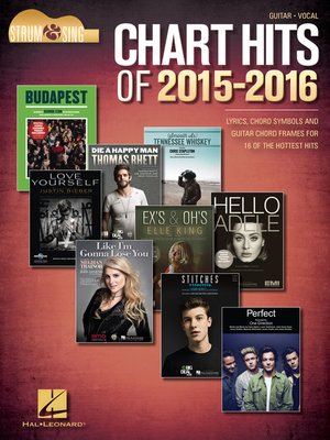 cover image of Chart Hits of 2015-2016--Strum & Sing Guitar